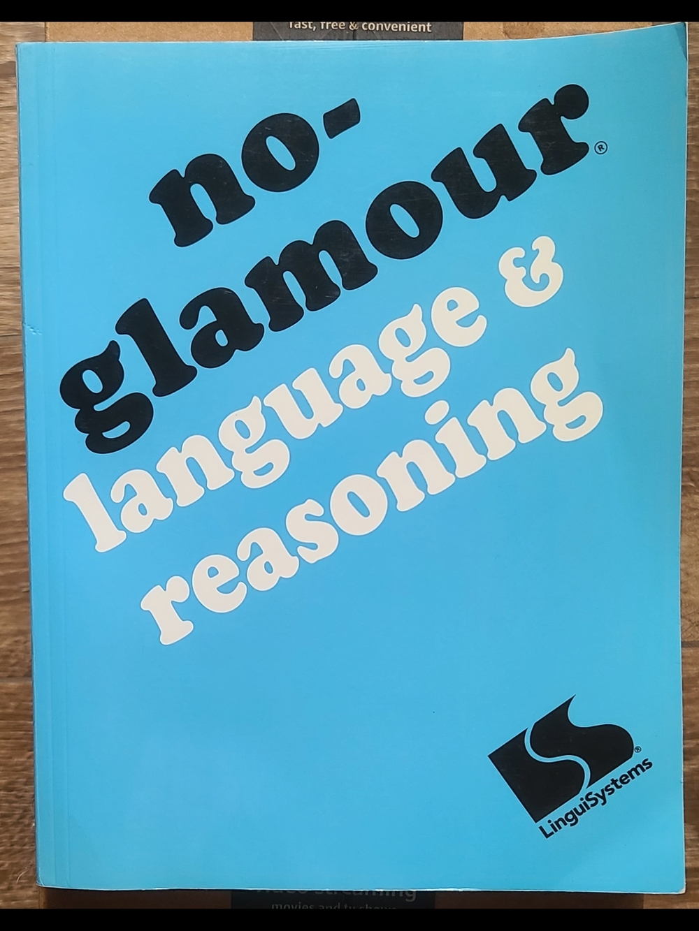 Speech Therapy: No-Glamour Language & Reasoning Workbook